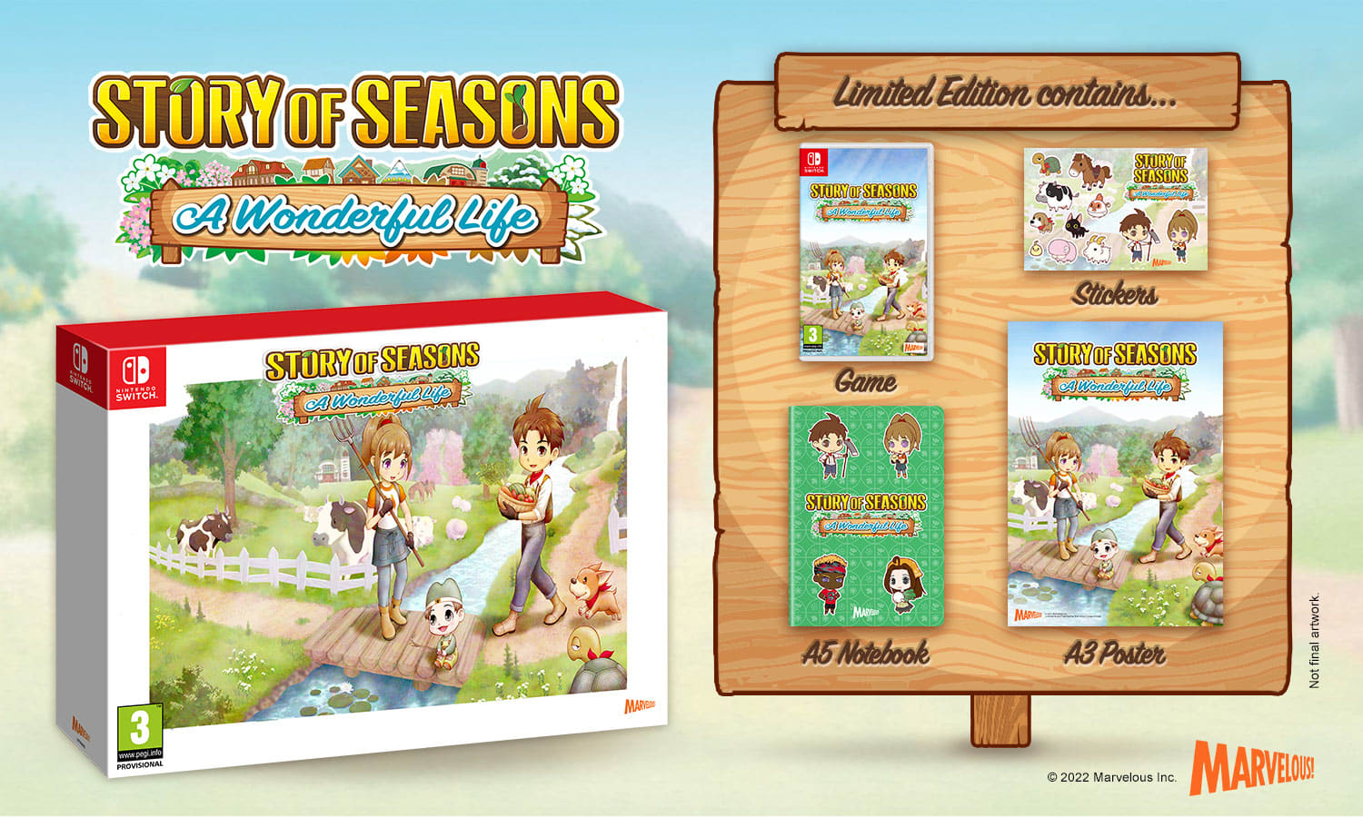 Story of Seasons A Wonderful Life Limited Edition Nintendo Switch - Sklep