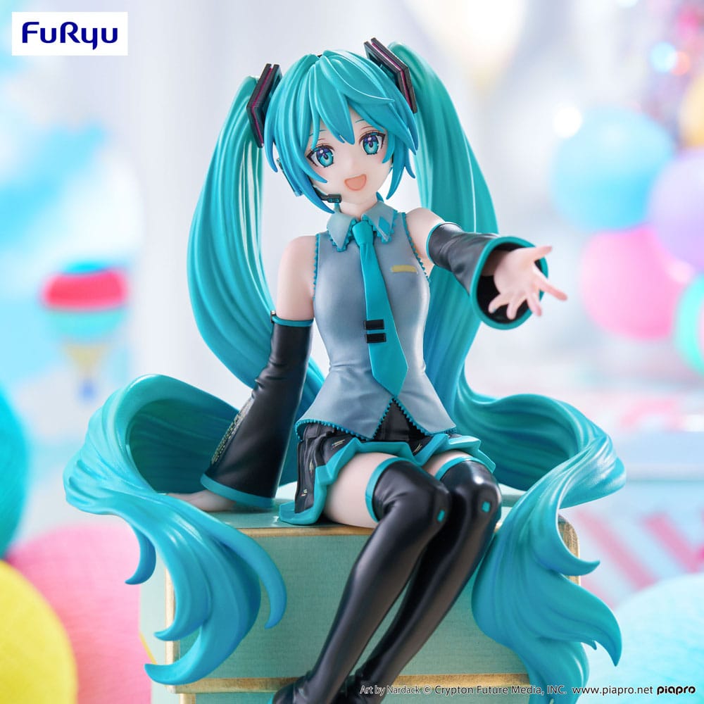 Figurine Miku PVC 18 Cm - Statue Démon Avec Raton Laveur - Décoration Collection Anime Et Cadeau Fan