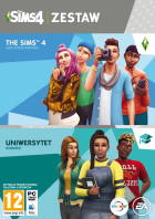 The Sims 4 + Sims uniwersytet PC