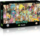 Puzzle Rick and Morty 1000 elementów Hobby