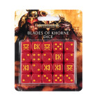 Blades of Khorne Dice Set Hobby