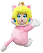 Super Mario Magnet Plush Figure Cat Peach 19 cm Hobby