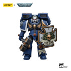 Warhammer 40k Action Figure 1/18 Ultramarines Vanguard Veteran with Thunder Hammer and Storm Shield 12 cm Hobby