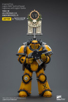 Warhammer The Horus Heresy Action Figure 1/18 Imperial Fists Legion MkIII Tactical Squad Legionary with Legion Vexilla 12 cm Hobby