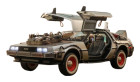 Back to the Future III Movie Masterpiece Vehicle 1/6 DeLorean Time Machine 72 cm Hobby