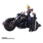 Final Fantasy VII Bring Arts Action Figure and vehicle Cloud Strife & Hardy-Daytona 15 cm Hobby