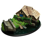The Hobbit: An Unexpected Journey Hobbiton Mill & Bridge Environment 31 x 17 cm Hobby