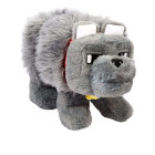 A Minecraft Movie Plush Figure Dennis the Wolf 20 cm Premium Hobby