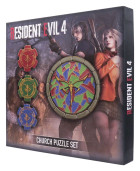 Resident Evil 4 Replica Church Puzzle Medallion Set Hobby