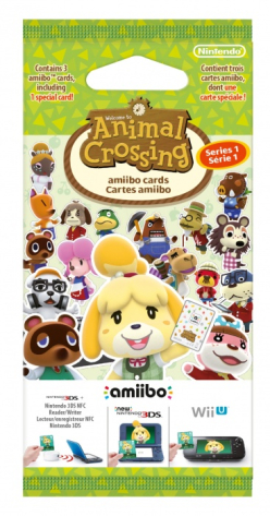 Zestaw 3 kart do Animal Crossing Happy Home Designer Series 1