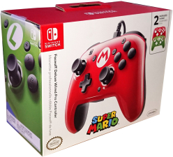 Pad przewodowy Delux FACEOFF Mario