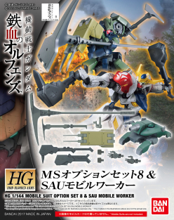 ACT HG 1/144 MOBILE SUIT OPTION SET 8 & SAU MOBILE WORKER
