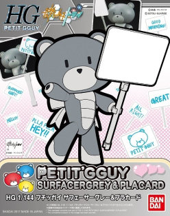 HG 1/144 PETIT GGUY SURFACER GREY & PLACARD