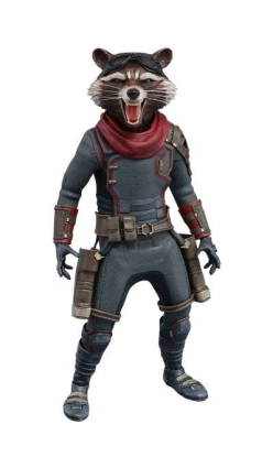 Avengers Endgame Movie Masterpiece Figurka 1/6 Rocket 16 cm