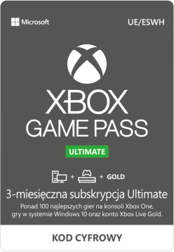 Abonament Xbox Game Pass Ultimate 3 Miesiące