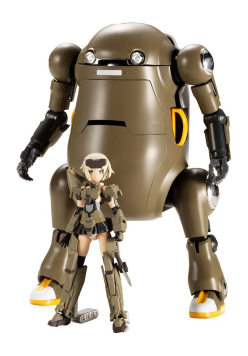 Zestaw Modelarski Frame Arms Girl Handscale Girl Gourai with MechatroWeGo Brown 13 cm