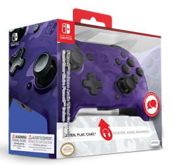 PDP SWITCH Pad przewodowy Delux+ Audio CAMO FIOLETOWY
