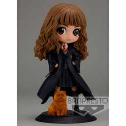 Q POSKET - HERMIONA GRANGER WITH COOKSHANKS