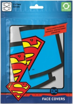 Superman maseczka ochronna 2-pak Logo