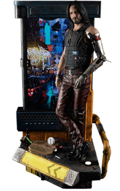 Cyberpunk 2077 Statua 1/4 Johnny Silverhand 34 cm
