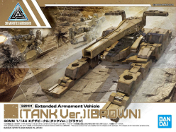 30MM 1/144 EXTENDED ARMAMENT VEHICLE (TANK VER) BROWN