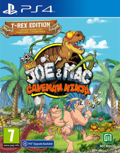 New Joe & Mac Caveman Ninja T-Rex Edition