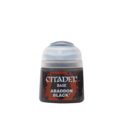 Farba Citadel Base Abaddon Black 12 ml