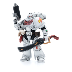 Warhammer 40k Action Figure 1/18 White Scars Assault Intercessor Brother Batjargal 12 cm