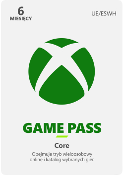 Microsoft Xbox Game Pass Core 6 Miesięcy
