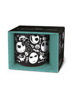 Kubek Nightmare Before Christmas Ceramic Breakfast Mug in Gift Box 400ml