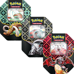 Pokémon TCG: Paldean Fates Tin 4-booster