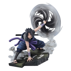Naruto Shippuden FiguartsZERO Extra Battle PVC Statue Sasuke Uchiha -The Light & Dark of the Mangekyo Sharingan 20 cm