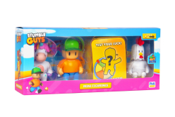 STUMBLE GUYS S1 MINI ACTION FIGURES - 4 PACK VER.A