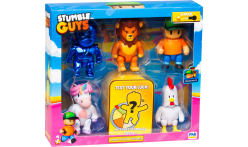 STUMBLE GUYS S1 MINI ACTION FIGURES - 6 PACK DELUXE BOX VER.A