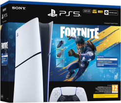 Konsola PlayStation 5 bez napędu E Chassis (SLIM) + Fortnite Rozkwitający Chaos