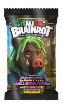 Italian Brainrot Cosmic Hallucination Saszetka z kartami