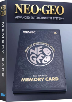 NEO GEO AES+ Memory Card Black