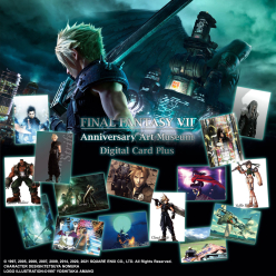 FINAL FANTASY VII Anniversary Art Museum Digital Card Plus - Display Box (English Version)