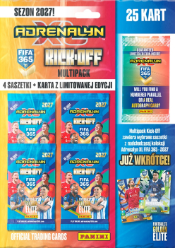 Fifa 365 Adrenalyn XL Kick-Off Multipack (25 kart)