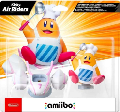 Amiibo Kirby Air Riders Chef Kawasaki and Hop Star