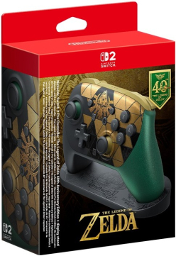 Nintendo Switch 2 Pro Controller The Legend of Zelda 40th Anniversary