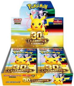 Karty Pokémon 30th CELEBRATION 20x Booster Japoński