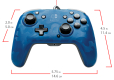 PDP SWITCH Pad przewodowy Delux+ Audio CAMO NIEBIESKI