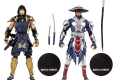 Mortal Kombat Action Figure 2-Pak Scorpion & Raiden 18 cm