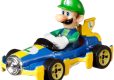 Mario Kart Hot Wheels Diecast Vehicle 1/64 Luigi (Mach 8) 8 cm