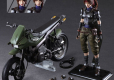 Final Fantasy VII Remake Play Arts Kai Jessie & Bike
