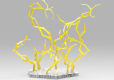 FIGURE RISE EFFECT - AURA EFFECT (YELLOW)