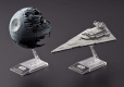 MODEL STAR WARS 1/14500 DEATH STAR II + IMPERIAL STAR DESTROYER