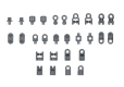 30MS OPTION PARTS SET 5 (HEAVY ARMOR)