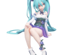 Hatsune Miku Noodle Stopper PVC Statue Miku Flower Fairy Morning Glory 14 cm